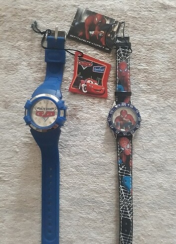 Cars çocuk saati barbie cars ben10 süngerbob winx markali