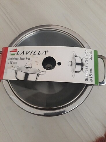 hascevher 18cm çelik tencere