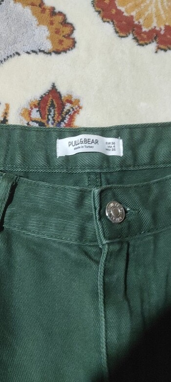 Pull and Bear Boru paça kadın pantolon