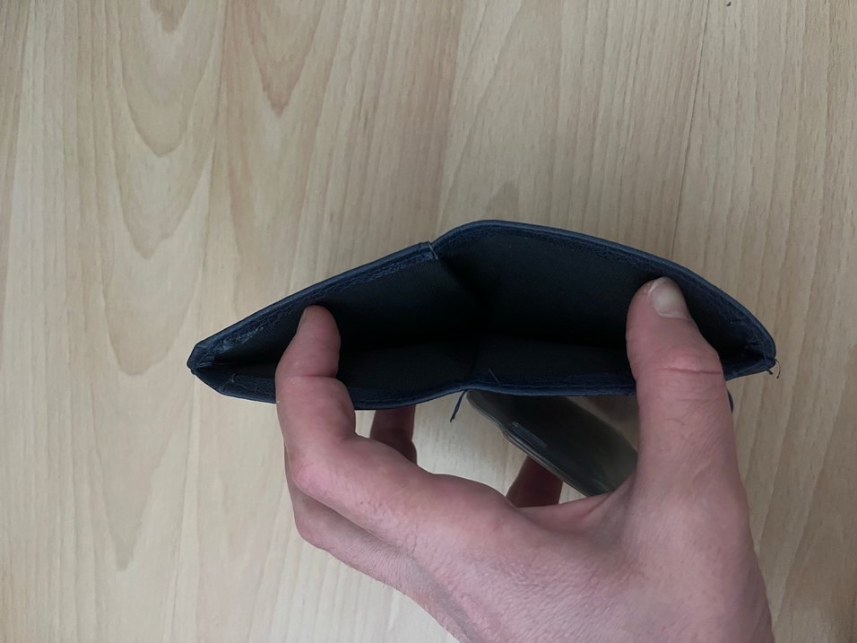 Erkek Lacivert Cüzdan - Görsel 4