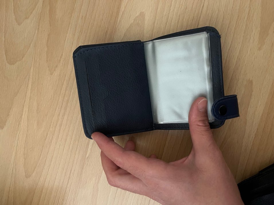 Erkek Lacivert Cüzdan - Görsel 3