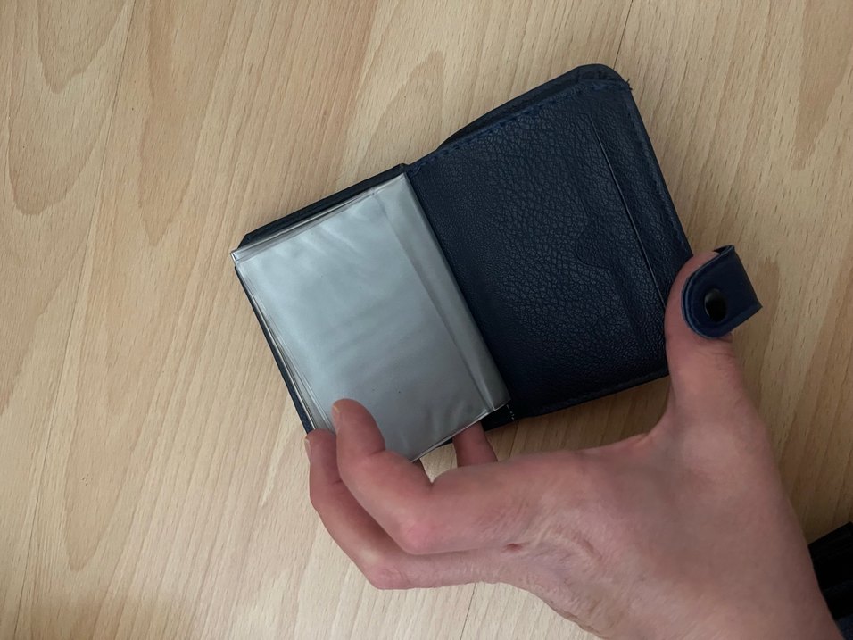 Erkek Lacivert Cüzdan - Görsel 2