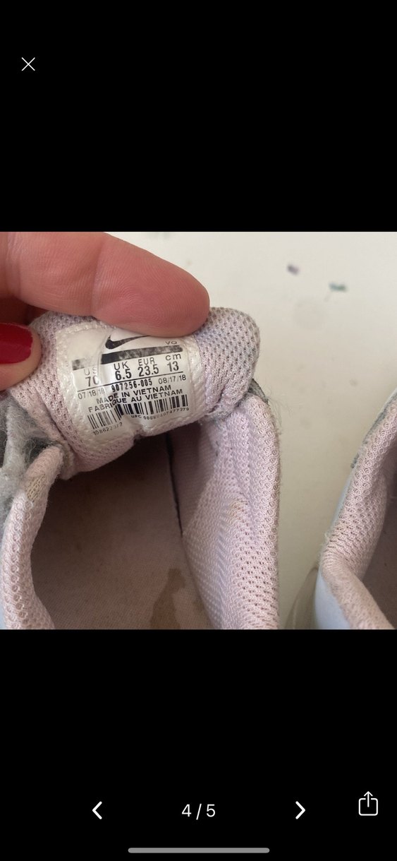 Nike 23,5 spor ayakkabı - Görsel 4