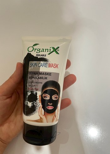 Soyulabilir Siyah Maske