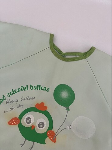 Uzun kollu mama önlüğü - Görsel 7