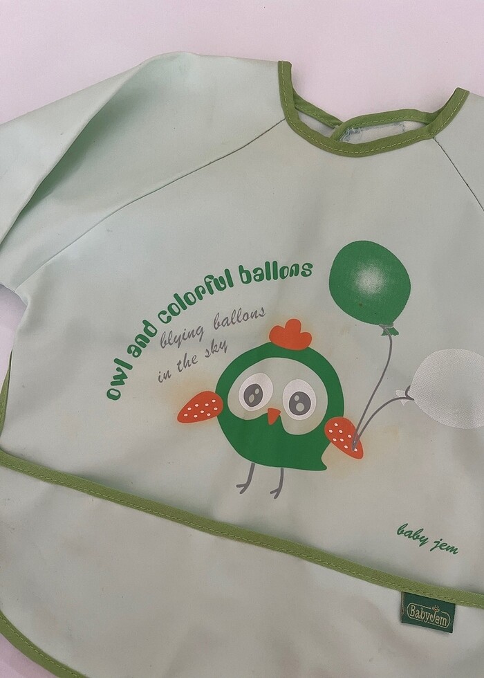 Uzun kollu mama önlüğü - Görsel 2