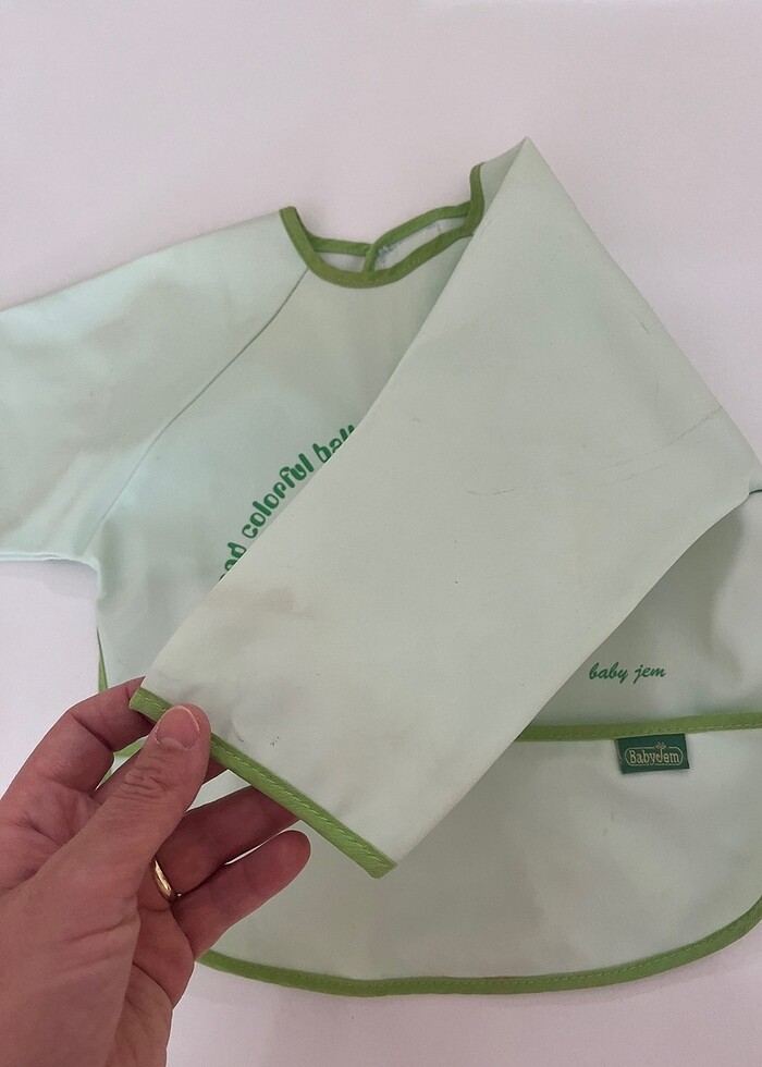 Uzun kollu mama önlüğü - Görsel 4