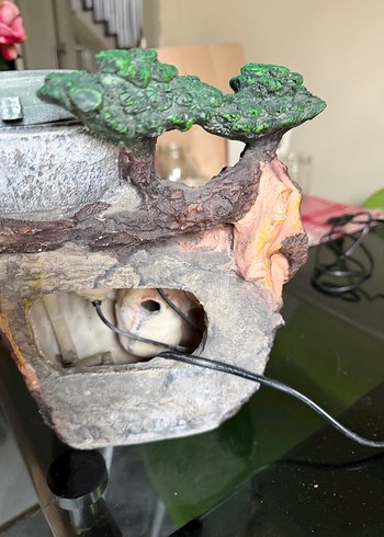 Renkli Yeşil Ağaç Figürlü Dekoratif Obje - Görsel 4