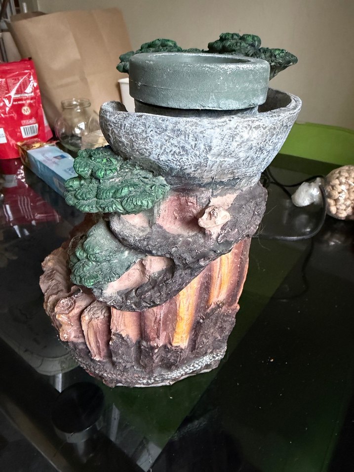 Renkli Yeşil Ağaç Figürlü Dekoratif Obje - Görsel 5