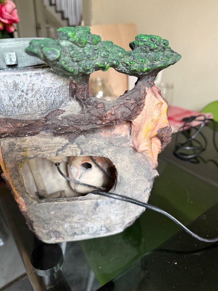 Renkli Yeşil Ağaç Figürlü Dekoratif Obje - Görsel 4