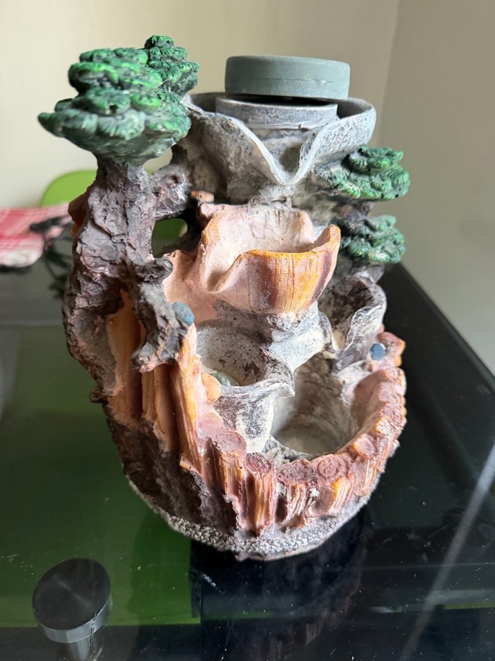 Renkli Yeşil Ağaç Figürlü Dekoratif Obje - Görsel 3