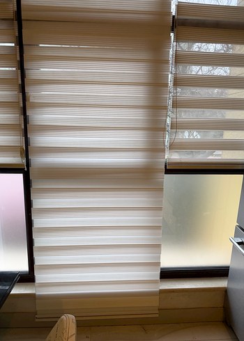 Beyaz Zebra Perde - Görsel 4