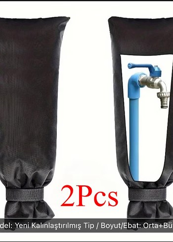 Musluklarınızı Donmalara Karşı Koruyan 2li - Görsel 2