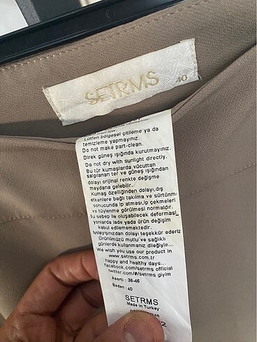 Diğer Etek pantolon