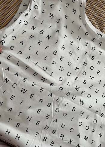 Beyaz Baskılı Kısa Kollu Hamile Bluzu - Görsel 4