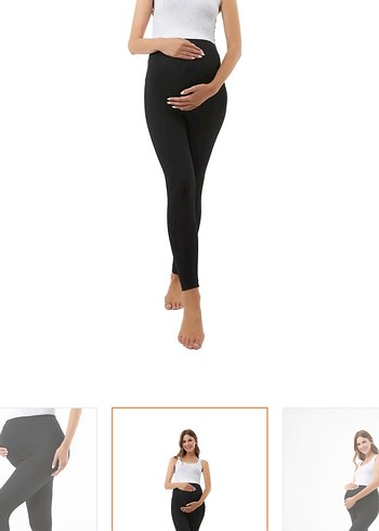 Siyah Hamile Taytı - Görsel 3