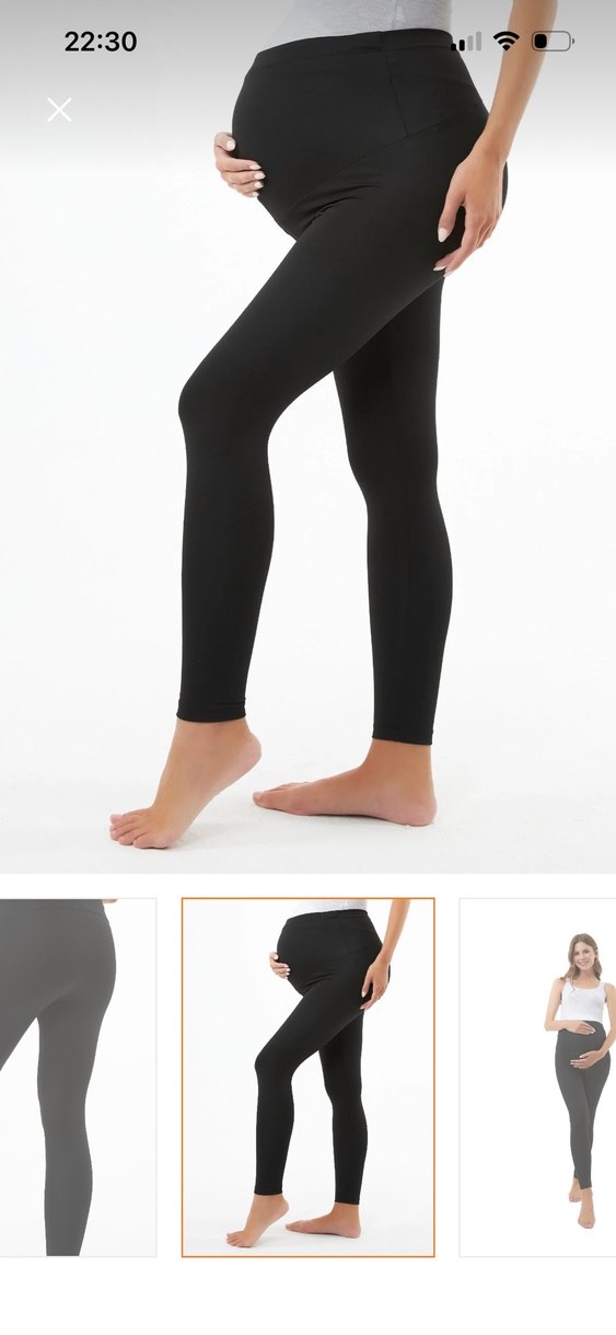 Siyah Hamile Taytı - Görsel 2