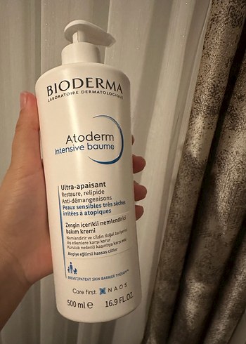 Beden Renk Bioderma Atoderm Yoğun Nemlendirici Krem 500 ml