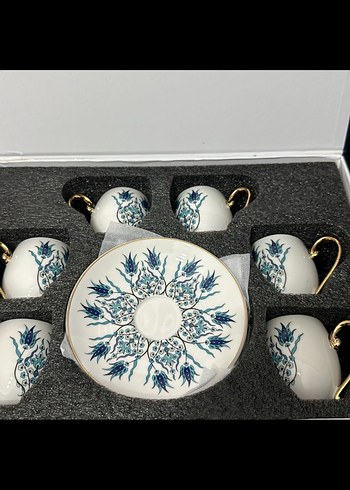Karaca Karaca İznik 6'lı Kahve Fincanı Seti