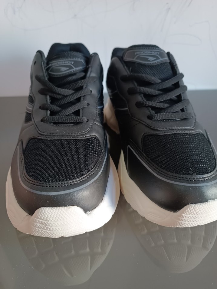 Siyah Bağcıklı Erkek Spor Ayakkabı - Görsel 2