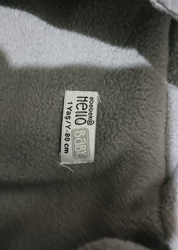 Gri Erkek Çocuk Kapüşonlu Mont - Görsel 3