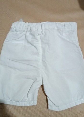 Erkek çocuk beyaz şort - Görsel 2