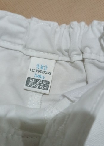 Erkek çocuk beyaz şort - Görsel 4