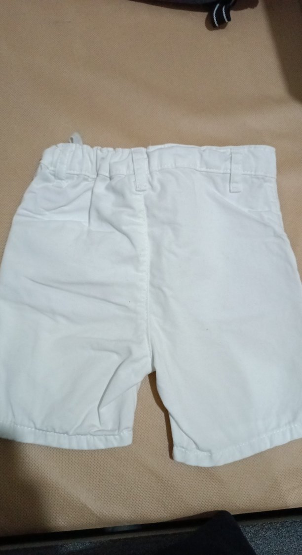 Erkek çocuk beyaz şort - Görsel 2