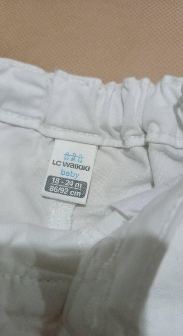 Erkek çocuk beyaz şort - Görsel 4