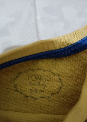 Sarı Baskılı Bebek Takım - Görsel 3