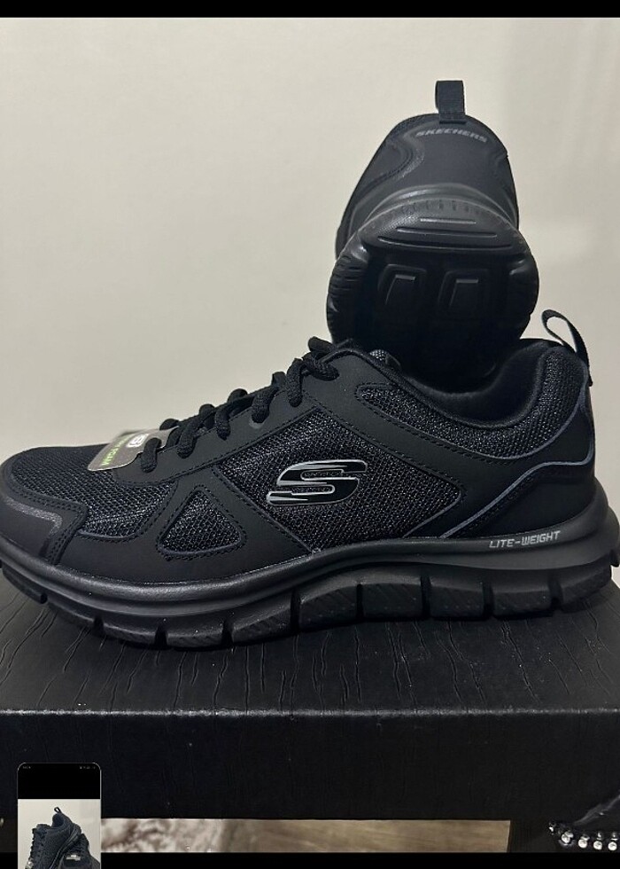 Siyah spor ayakkabı - Görsel 2