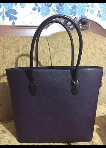  Beden siyah Renk H&M çanta bordo