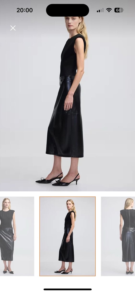 İPEKYOL KUMAŞ MİX VATKALI ELBİSE - Görsel 3