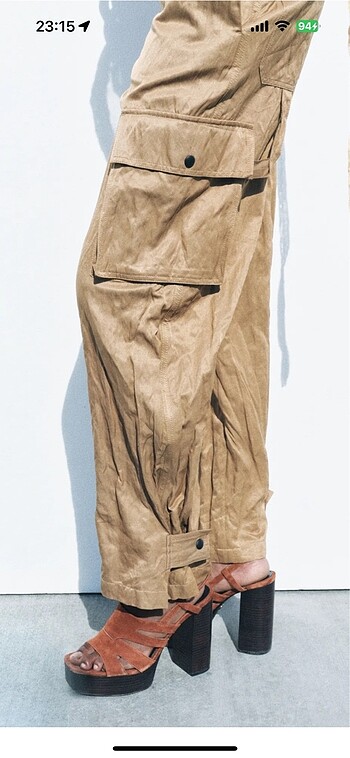 Zara Zara Kargo Pantalon