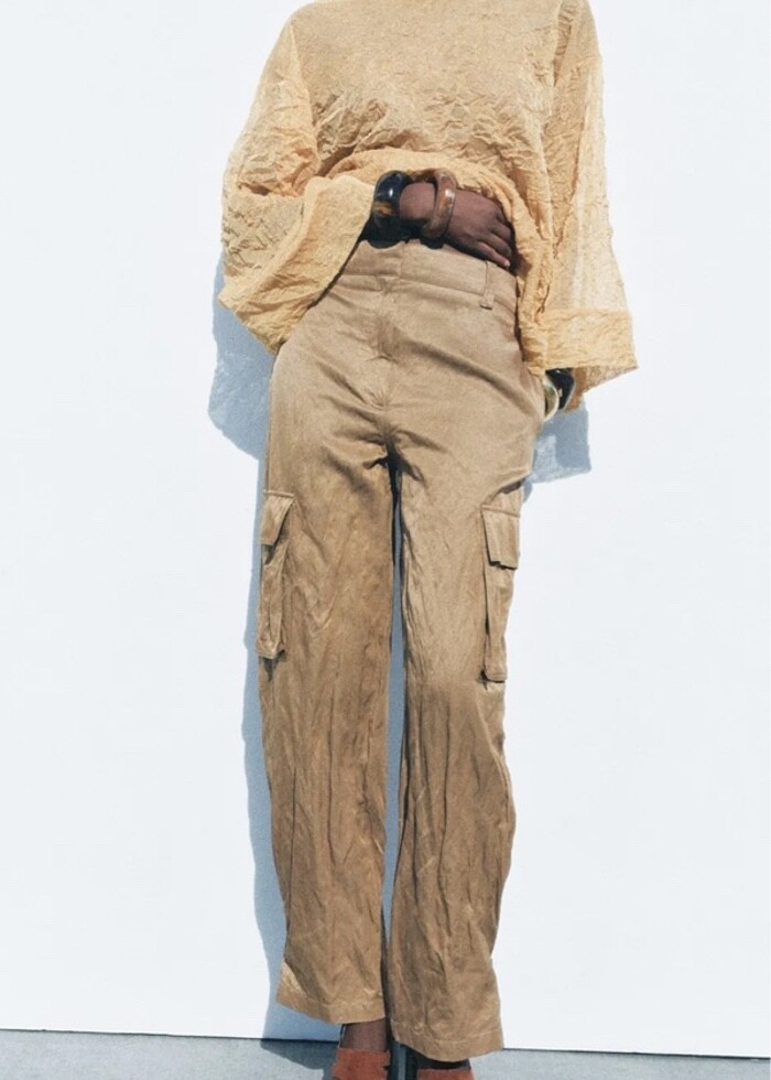 Zara Kargo Pantalon - Görsel 4