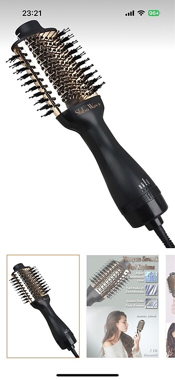 Shibowavy Saç şekillendirici ve düzleştirici - Görsel 2