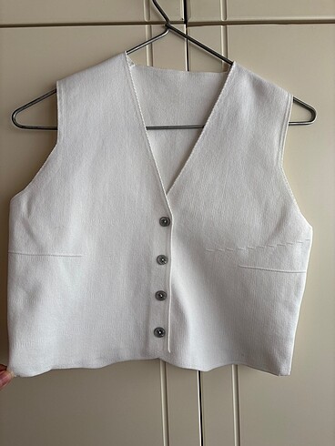 Zara Crop yelek