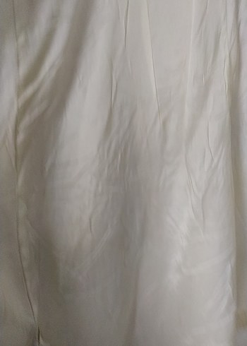 Düğmeli Krem Kaban - Görsel 4