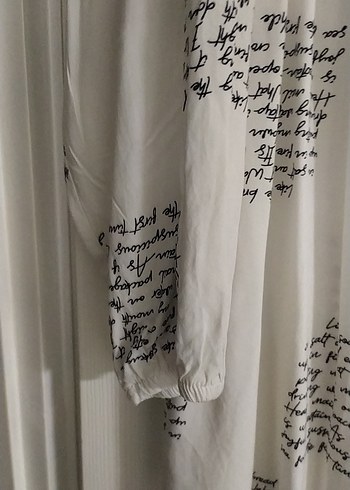 Drapeli Uzun Kollu Bohem Denim Gömlek - Görsel 3