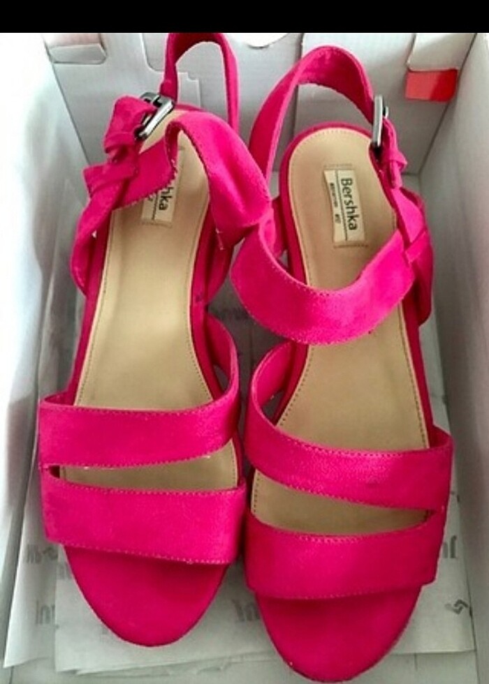 #fusya#sandalet#ayakkabi#dolgu#topuk - Görsel 3