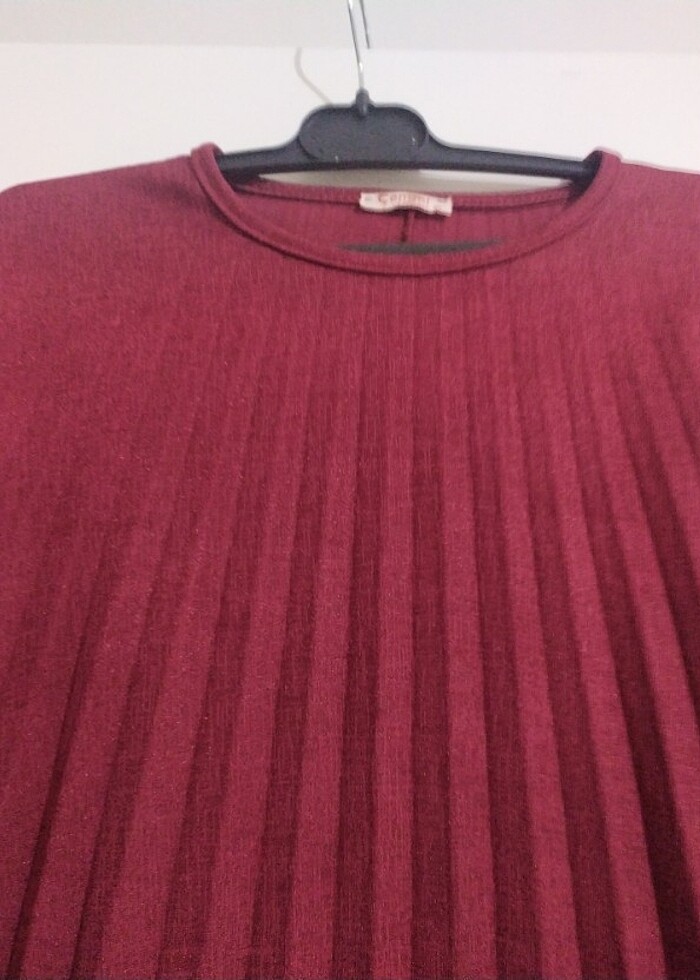 #bordo#elbise#tunik - Görsel 2