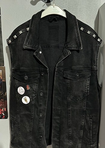 SUICIDE SILENCE BATTLE VEST  KOLSUZ CEKET - Görsel 2