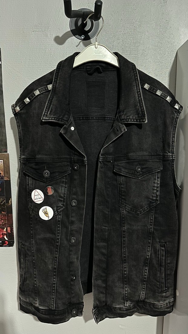 SUICIDE SILENCE BATTLE VEST  KOLSUZ CEKET - Görsel 2