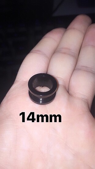 TÜNEL PİERCİNG KÜPE 14mm