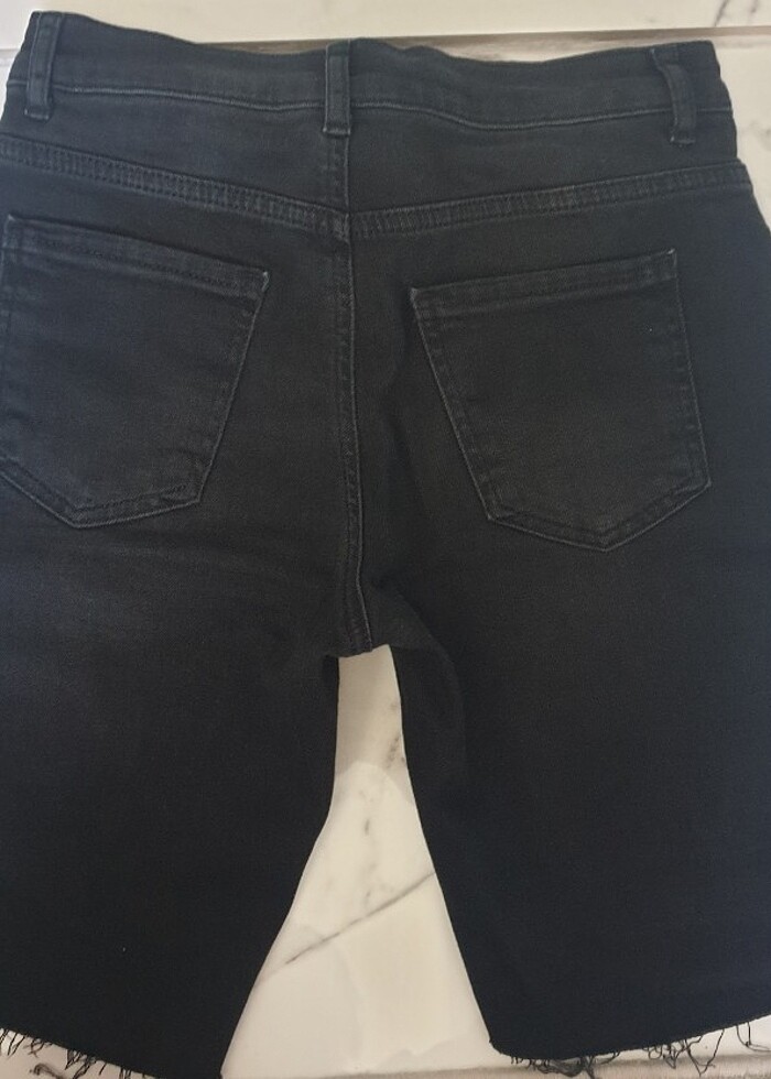 Jean şort - Görsel 2