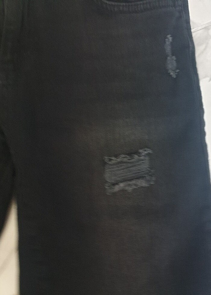 Jean şort - Görsel 3