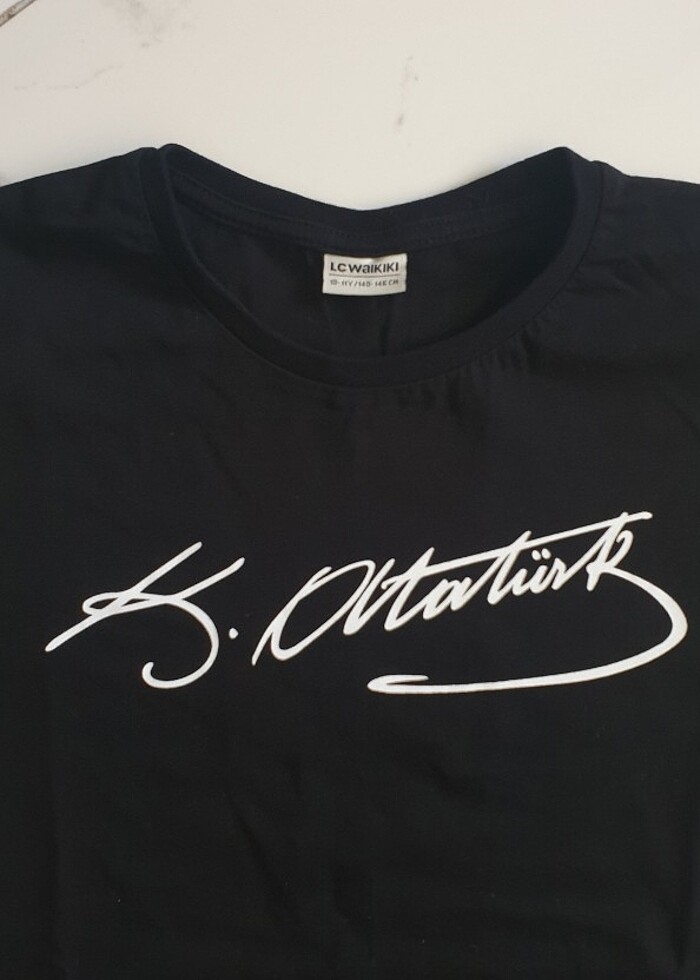 Ataturk baskili tişört  - Görsel 3