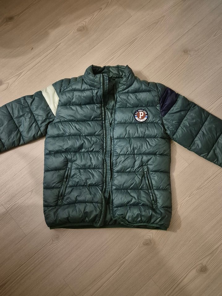 Erkek Çocuk Haki Kapitone Mont - Görsel 2