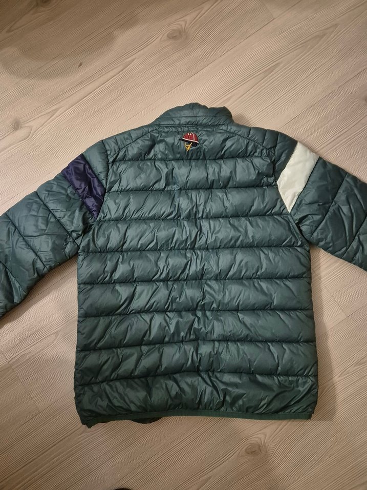 Erkek Çocuk Haki Kapitone Mont - Görsel 4