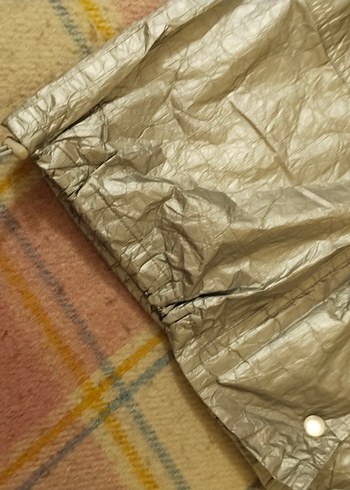 Gri Midi Kadın Yağmurluk - Görsel 2